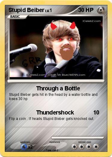 Pokemon Stupid Beiber