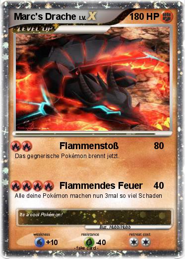 Pokemon Marc's Drache