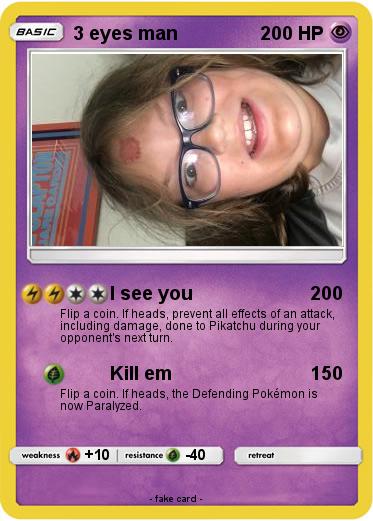 Pokemon 3 eyes man