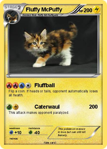 Pokemon Fluffy McPuffy