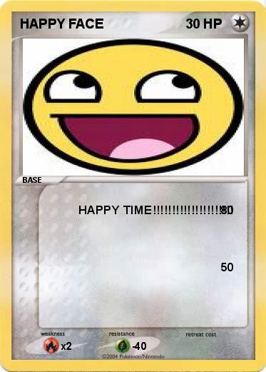 Pokemon HAPPY FACE