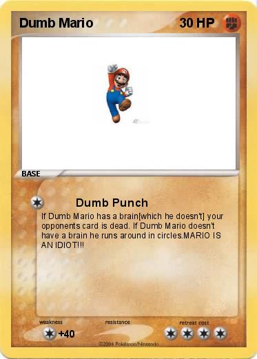 Pokemon Dumb Mario