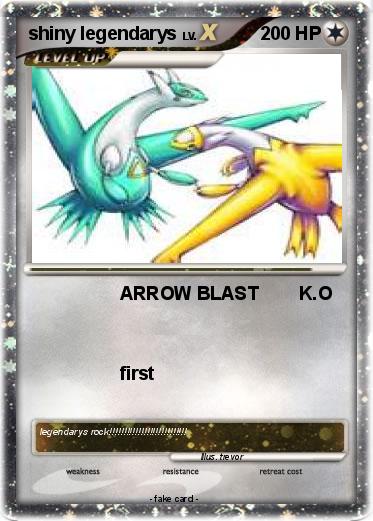 Pokemon shiny legendarys