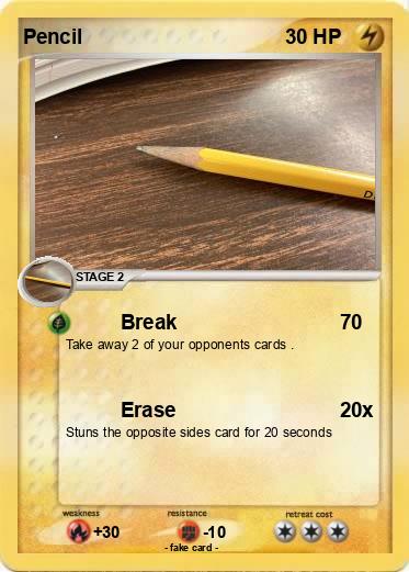 Pokemon Pencil