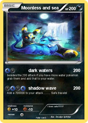 Pokemon Moonless and sea