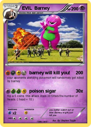 Pokemon EVIL  Barney
