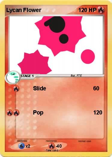 Pokemon Lycan Flower