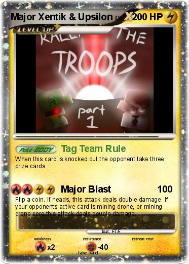 Pokemon Major Xentik & Upsilon