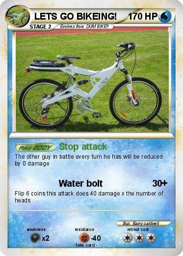 Pokemon LETS GO BIKEING!