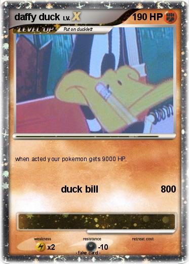Pokemon daffy duck