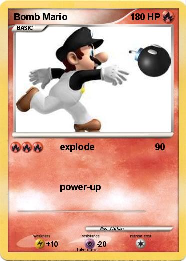 Pokemon Bomb Mario