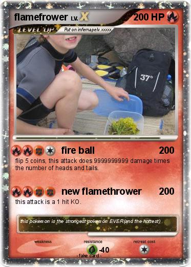 Pokemon flamefrower