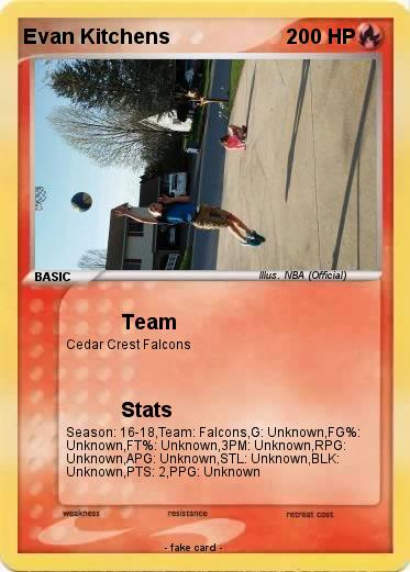 Pokemon Evan Kitchens