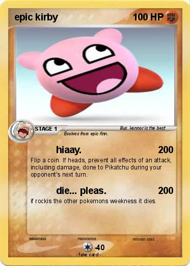 Pokemon epic kirby