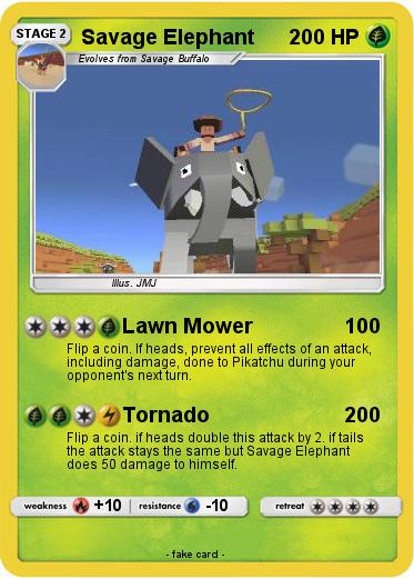 Pokemon Savage Elephant