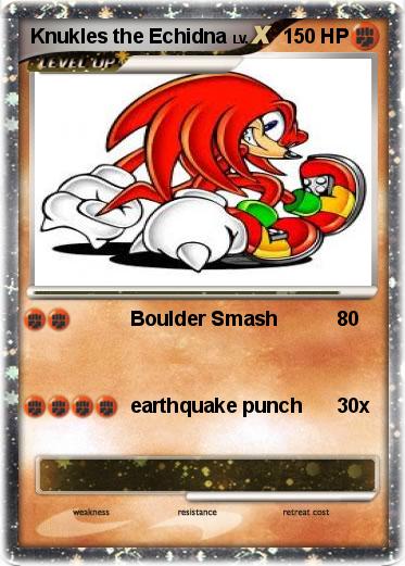 Pokemon Knukles the Echidna