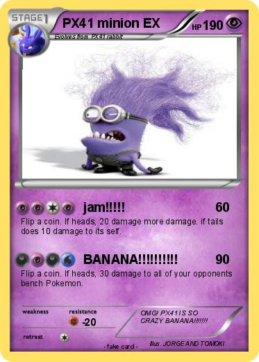 Pokemon PX41 minion EX