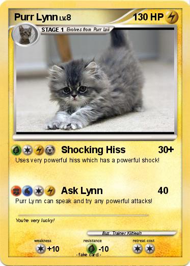 Pokemon Purr Lynn