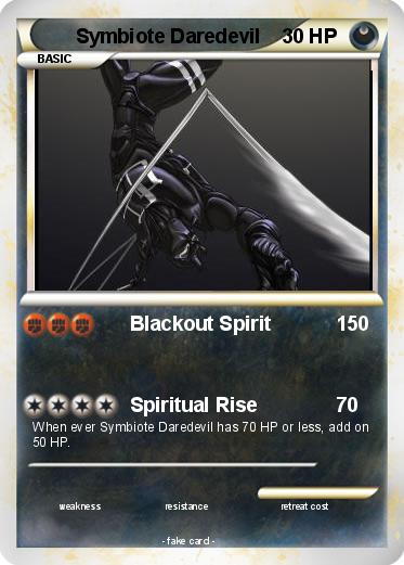 Pokemon Symbiote Daredevil