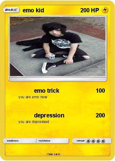 Pokemon emo kid