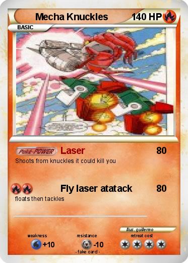 Pokemon Mecha Knuckles