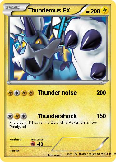 Pokemon Thunderous EX