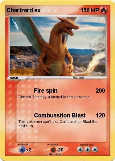 Pokemon Charizard ex