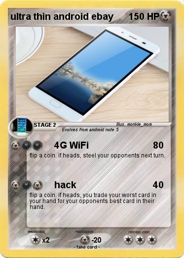 Pokemon ultra thin android ebay