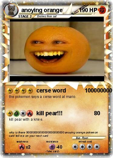 Pokemon anoying orange