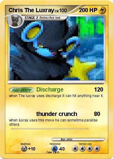 Pokemon Chris The Luxray
