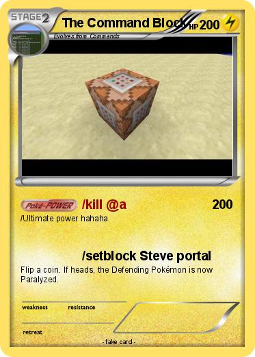 Pokemon The Command Block
