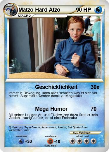 Pokemon Matzo Hard Atzo