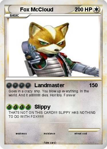 Pokemon Fox McCloud