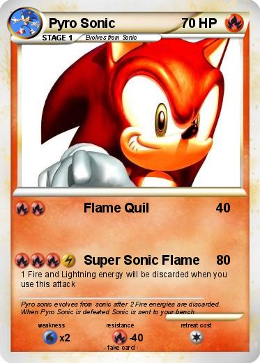 Pokemon Pyro Sonic