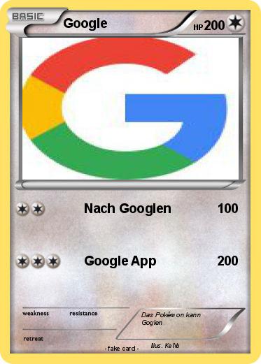Pokemon Google