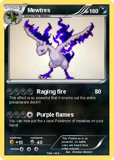 Pokemon Mewtres