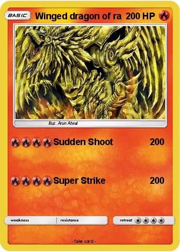 Pokemon Winged dragon of ra