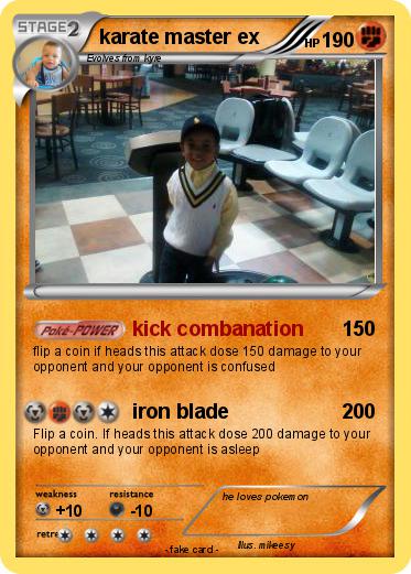 Pokemon karate master ex