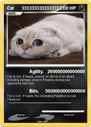 Pokemon Cat      33333333333333333