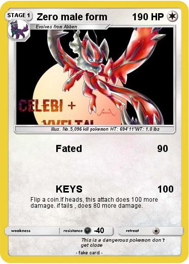 Pokemon Zero male form