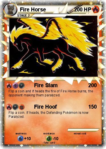 Pokemon Fire Horse