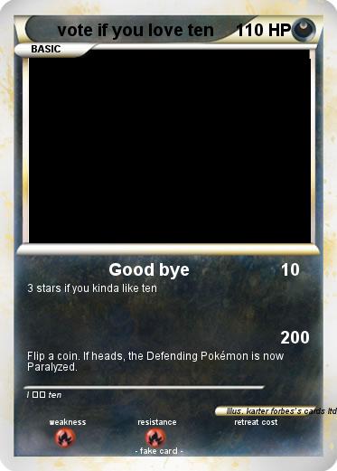 Pokemon vote if you love ten