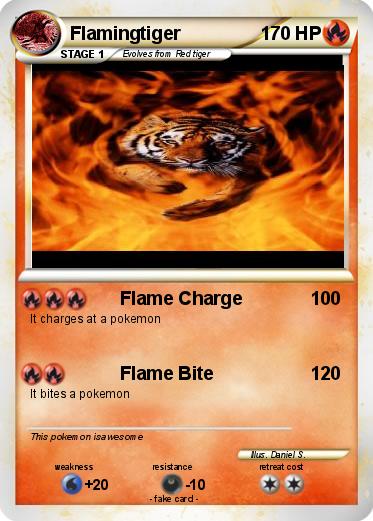 Pokemon Flamingtiger