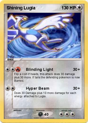 Pokemon Shining Lugia
