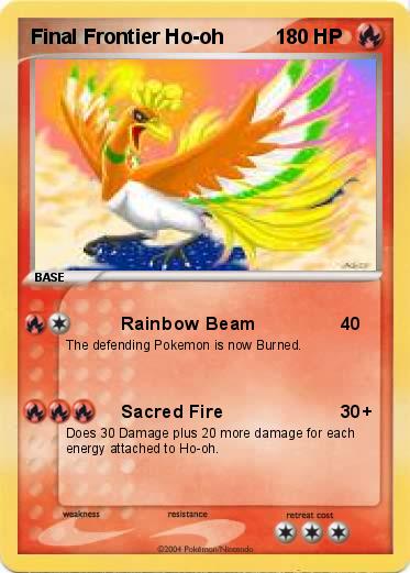 Pokemon Final Frontier Ho-oh         1
