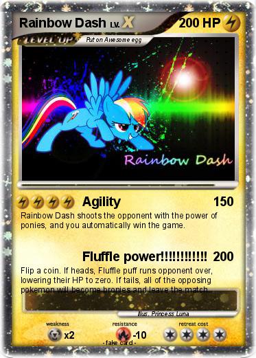 Pokemon Rainbow Dash