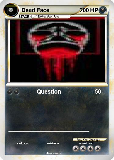 Pokemon Dead Face