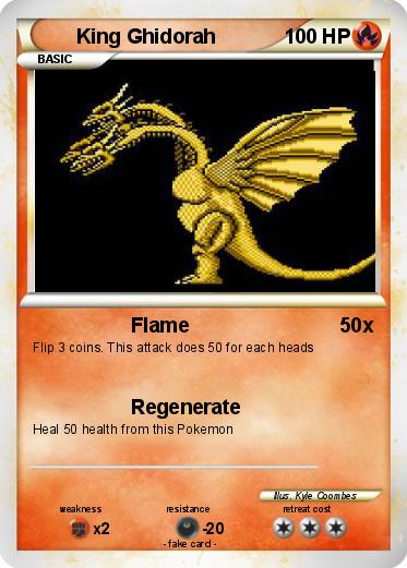 Pokemon King Ghidorah