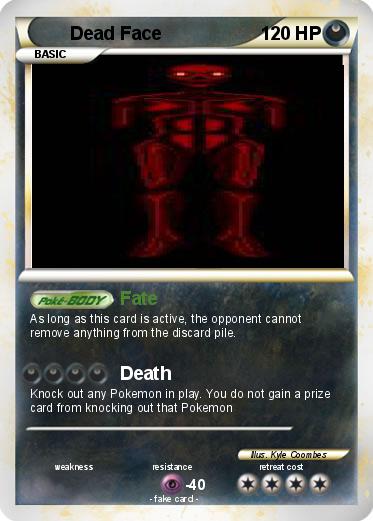 Pokemon Dead Face