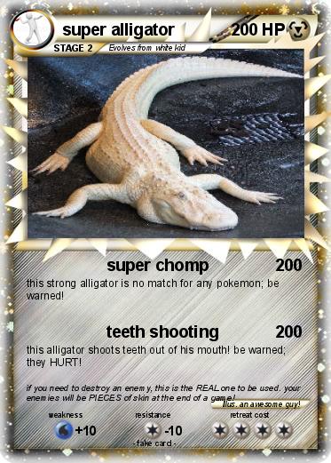 Pokemon super alligator
